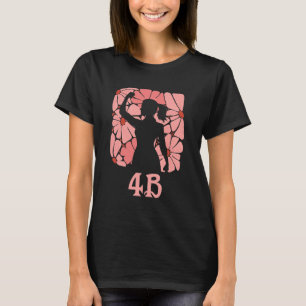 Camiseta 4B Movimento Feminista Coreano Forte Mulheres