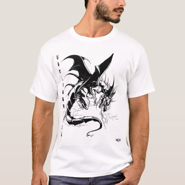 Camiseta 4lh8cio, USELESSBIKES, VALIX (Frente)