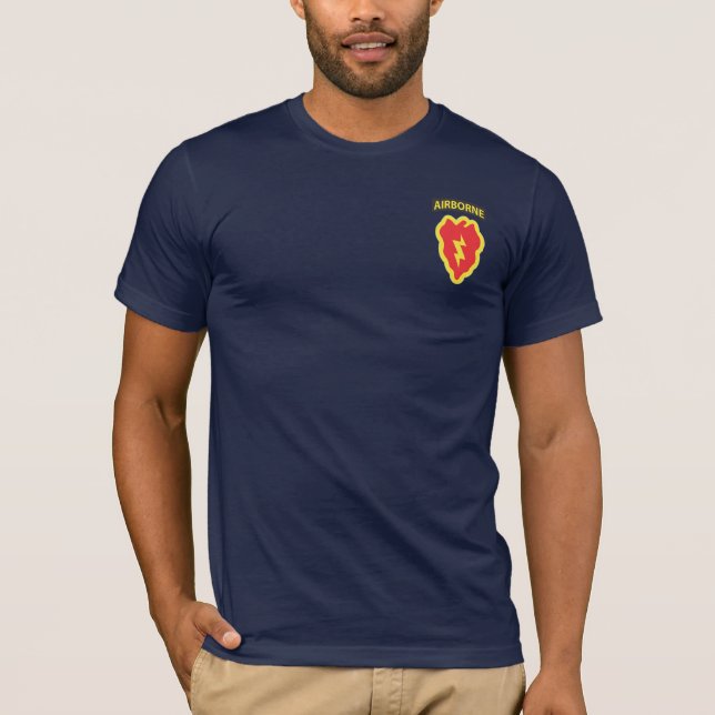Camiseta 4o Brigada, 25os t-shirt do descobridor da (Frente)