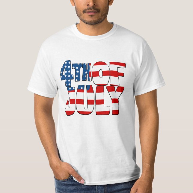 Camiseta 4o julho (Frente)