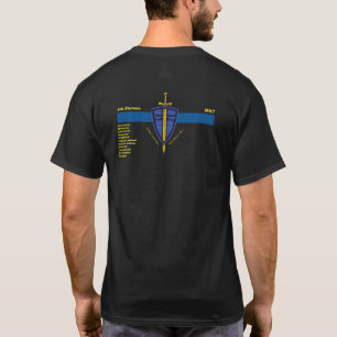 Camiseta 4o Pelotão com departamentos