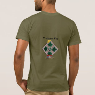 Camiseta 4o Veterinários dos veteranos de guerra da