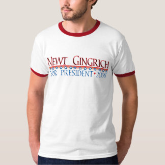 Camiseta 4prez-gingrich