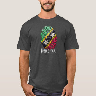 Camiseta 4Sempre Impressão Mens TShirt - Ruas. Kitts Nevis