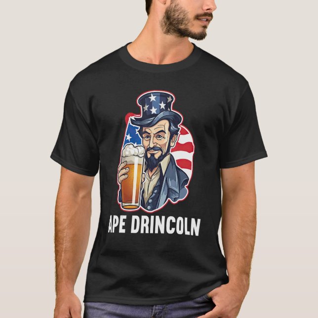 Camiseta 4th July 1776 Patriotic Patriot USA Eagle Independ (Frente)
