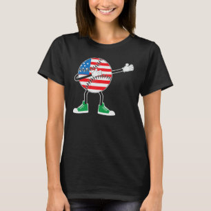 Camiseta 4th July Men Women Usa Independence Day Red Blue W