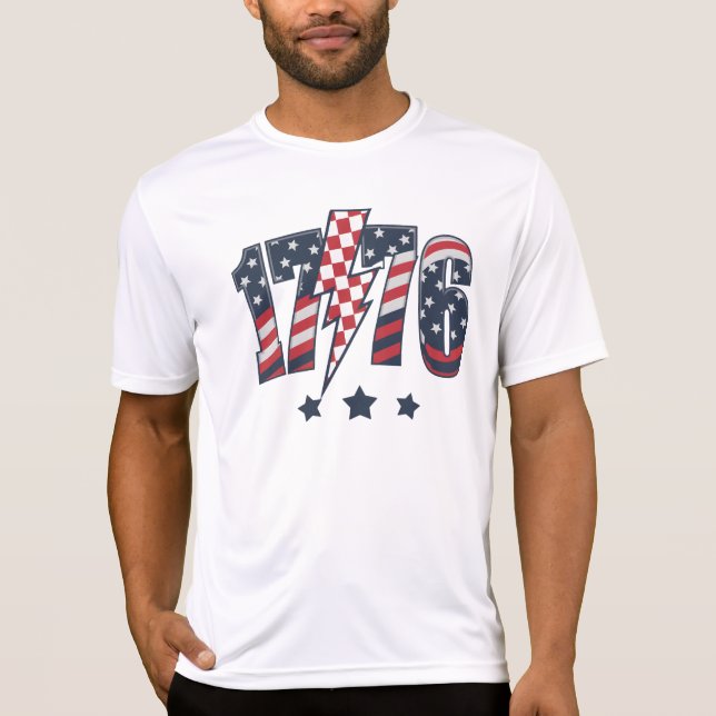 Camiseta 4th of July 1776-63751 (Frente)