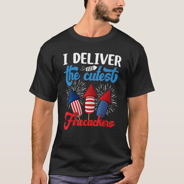 Camiseta 4th Of July L&D Nurse Labor and Delivery Nurse (Frente)