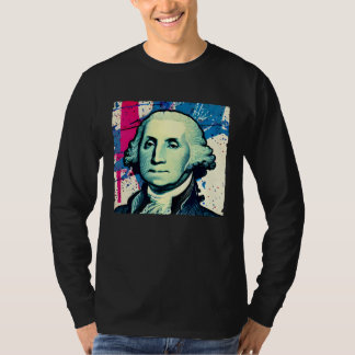 Camiseta 4th of July USA George Washington American Art On