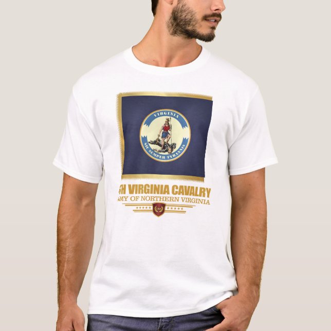 Camiseta 4th Virginia Cavalry (Frente)