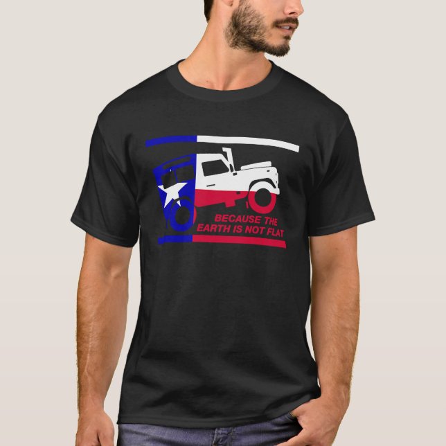 Camiseta 4x4 Earth Rover Texas (Frente)