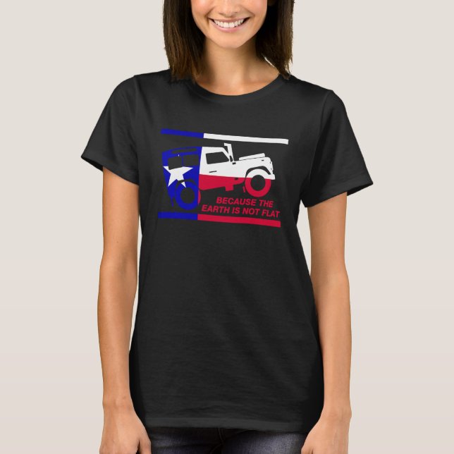 Camiseta 4x4 Earth Rover Texas (Frente)