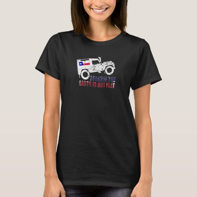 Camiseta 4x4 Terra Rover Texas (Frente)