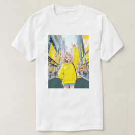 Camiseta 5万人達成に笑顔が溢れるJk Tシャツ|寿司娘 GenerativeAI