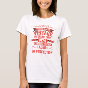 Camiseta 50ª festa de aniversário personalizada