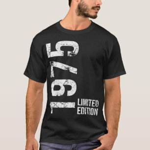 Camiseta 50º Aniversário, 50 anos Vintage, 1975