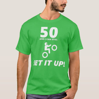 Camiseta 50º aniversário da moto