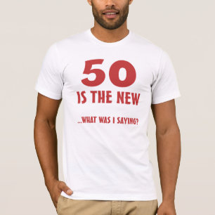 Camiseta 50º aniversário de doações engraçadas