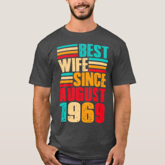 Camiseta 50º Aniversário do Casamento Dará Esposa desde ago