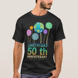 Camiseta 50º aniversário do dia da Terra