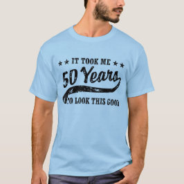 Camiseta 50º aniversário engraçado