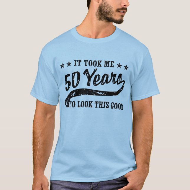 Camiseta 50º aniversário engraçado (Frente)