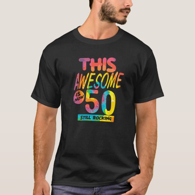 Camiseta 50º Aniversário Este Espetacular Tem Agora 50 Anos (Frente)