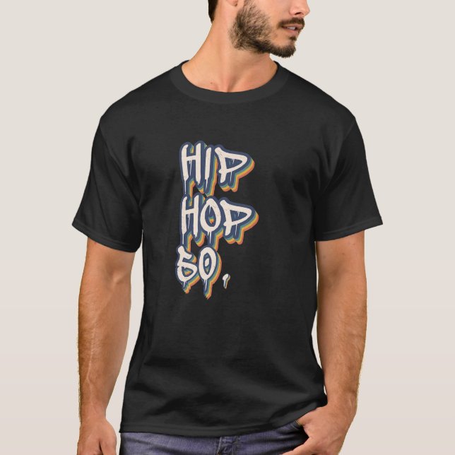 Camiseta 50º Aniversário Musical Do Hip Hip Hip Hip-Hip-Day (Frente)
