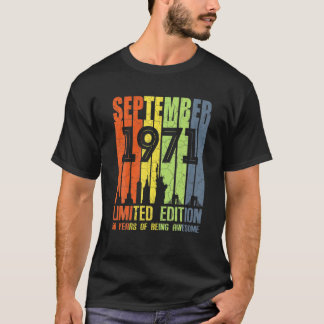 Camiseta 50º Aniversário Oferece 50 Anos De Idade Incrível