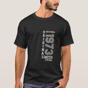 Camiseta 50º Aniversário Original Dezembro 1973