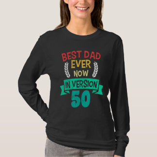 Camiseta 50º Aniversário Pai 50 Anos