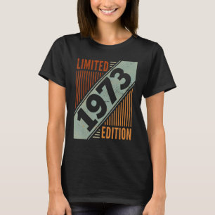 Camiseta 50º Aniversário para Ele Estilo de Vintagem 1973 5