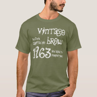 Camiseta 50º aniversário Presente 1963 Vintage Brew