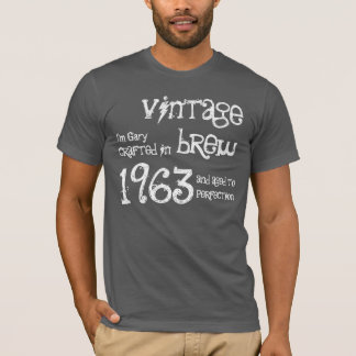 Camiseta 50º aniversário Presente 1963 Vintage Brew