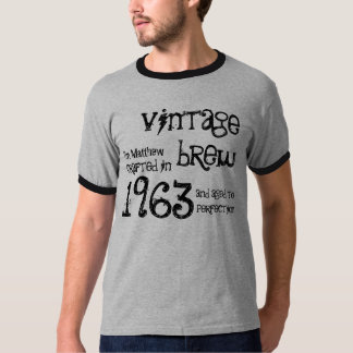 Camiseta 50º aniversário Presente 1963 Vintage Brew G232