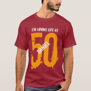Camiseta 50º Aniversário Presente ou Em Qualquer Ano Esto