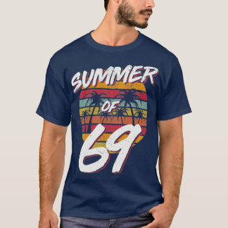 Camiseta 50º aniversário Verão de 69 presentes Pai da mãe