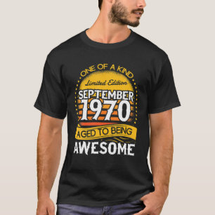 Camiseta 50º Homem De Aniversário Com 50 Anos De Idade Pa