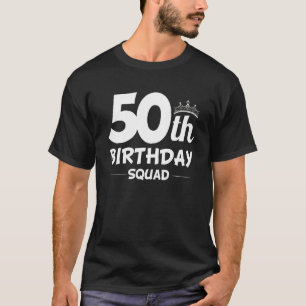 Camiseta 50º Partido Esquadrão de Aniversário Cinquenta Vel