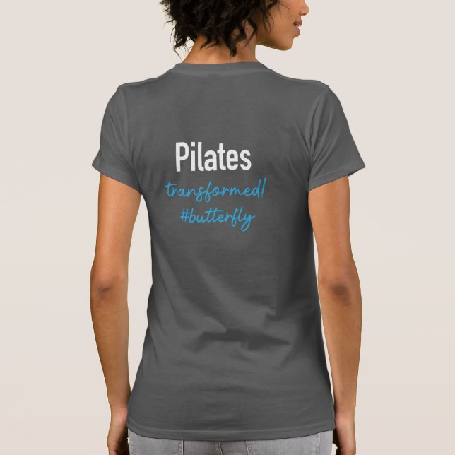 Camiseta 500 aulas de Pilates (Verso)