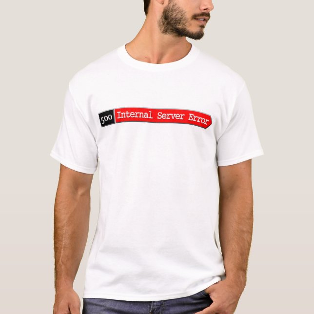 Camiseta 500 - Erro de servidor interno (Frente)
