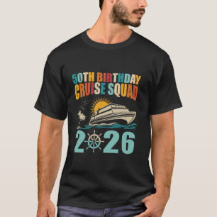Camiseta 50.º aniversário da Esquadra de Cruzeiro 2026 da f