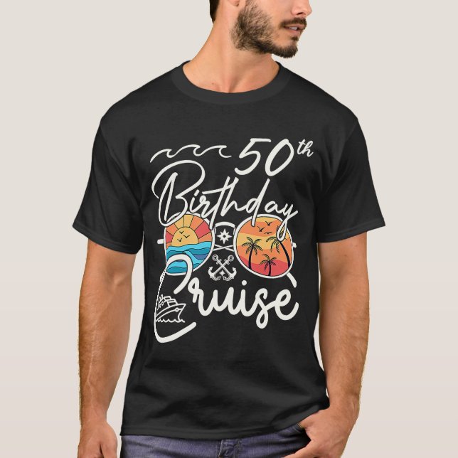 Camiseta 50.º aniversário do Cruise Squad 2023 do partido F (Frente)
