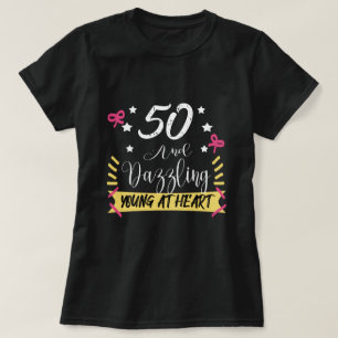 Camiseta 50 Aniversário Deslumbrante