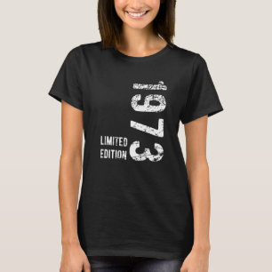 Camiseta 50 anos 1973 50º aniversário