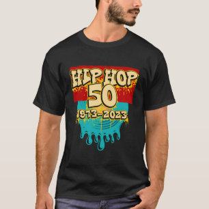 Camiseta 50 Anos De Celebração De 50 Anos De Hip Hop