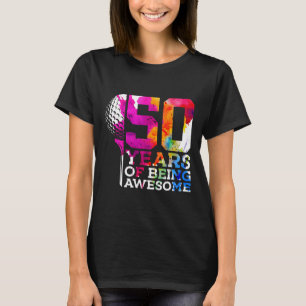 Camiseta 50 Anos De Estar Incrível Golfe 50.º Aniversário
