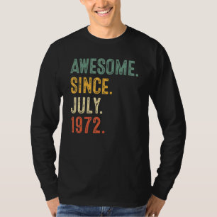 Camiseta 50 anos de idade 50 anos decorações de aniversário