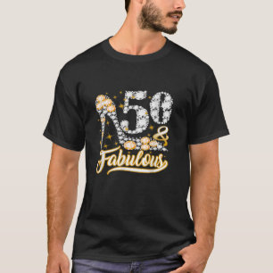 Camiseta 50 Anos De Idade Oferece 50 Fabuloso 50º Aniversár