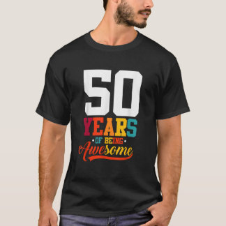 Camiseta 50 Anos De Ser Fantástico Oferece 50 Anos De Idade